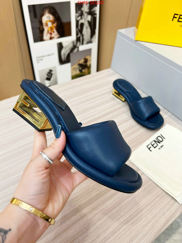 Women Shoes-Fendi,high quality happy copy ID: SE5287,