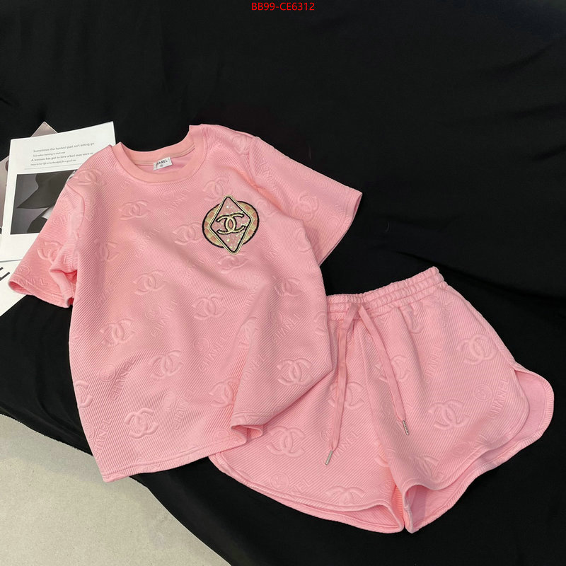 Clothing-Chanel,mirror quality ID: CE6312,$: 99USD