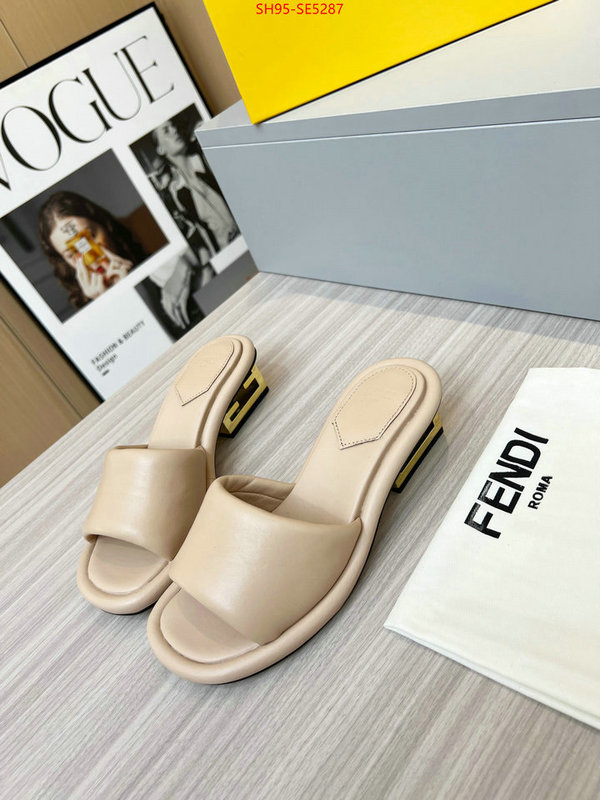 Women Shoes-Fendi,high quality happy copy ID: SE5287,