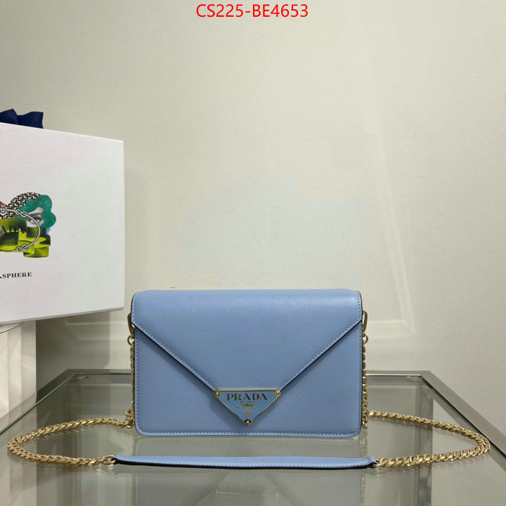 Prada Bags(TOP)-Diagonal-,buy aaaaa cheap ID: BE4653,$: 225USD