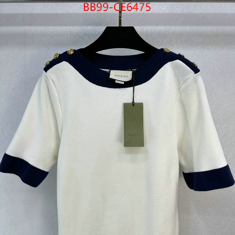 Clothing-Gucci,top ID: CE6475,$: 99USD