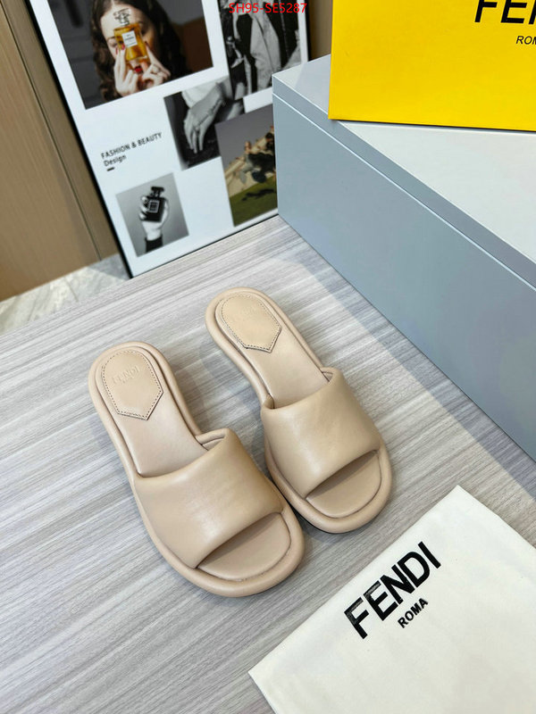 Women Shoes-Fendi,high quality happy copy ID: SE5287,