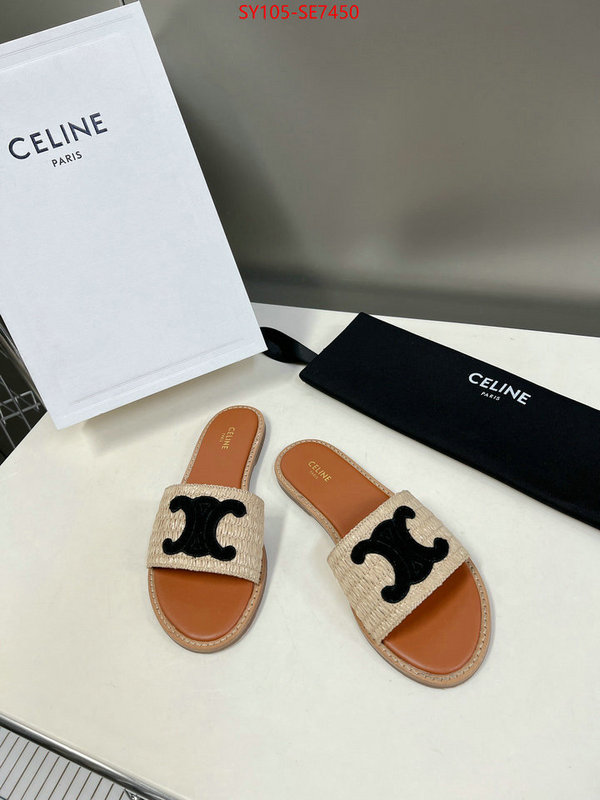 Women Shoes-CELINE,fake designer ID: SE7450,$: 105USD