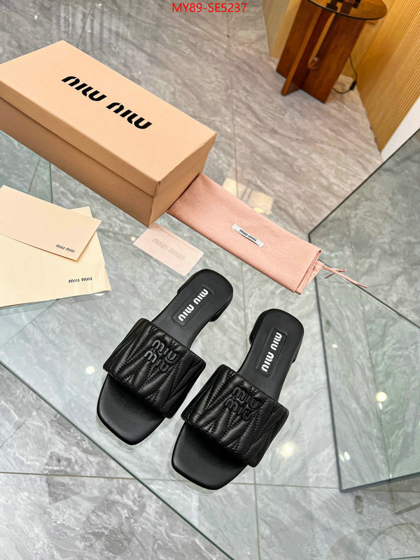 Women Shoes-Miu Miu,designer 7 star replica ID: SE5237,$: 89USD