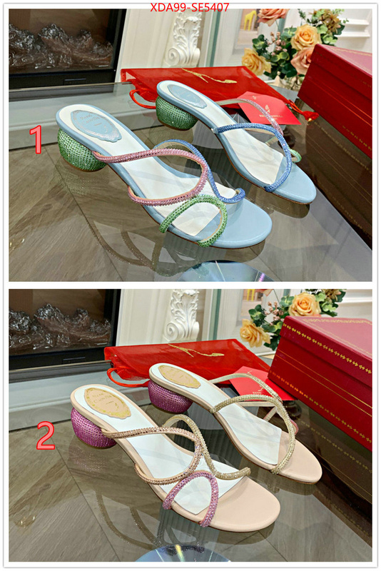 Women Shoes-Rene Caovilla,high quality designer replica ID: SE5407,$: 99USD