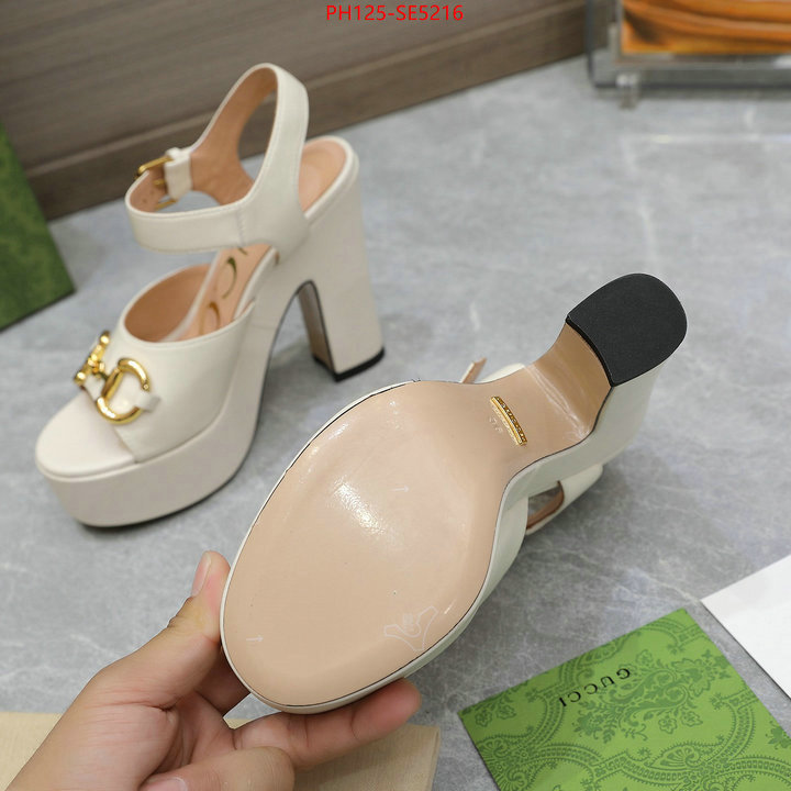 Women Shoes-Gucci,the best affordable ID: SE5216,$: 125USD