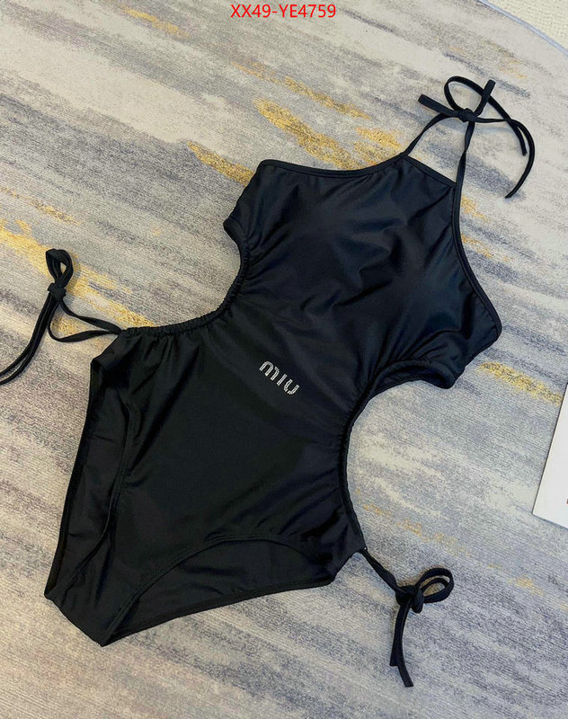 Swimsuit-Miu Miu,luxury cheap ID: YE4759,$: 49USD