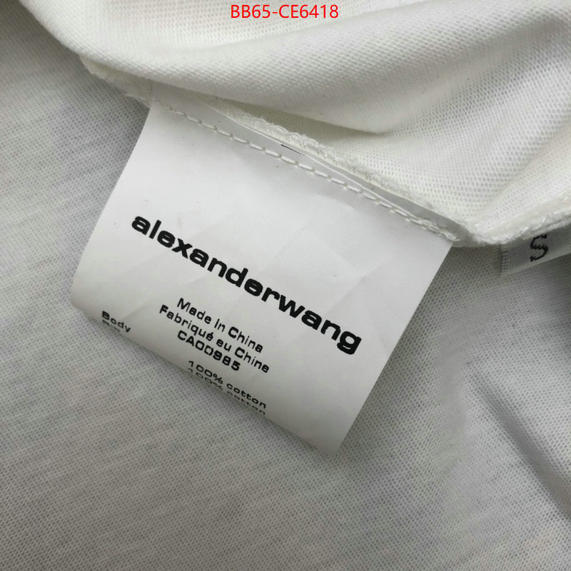 Clothing-Alexander Wang,high quality designer replica ID: CE6418,$: 65USD