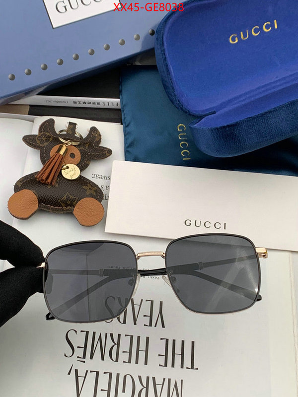 Glasses-Gucci,replica how can you ID: GE8038,$: 45USD