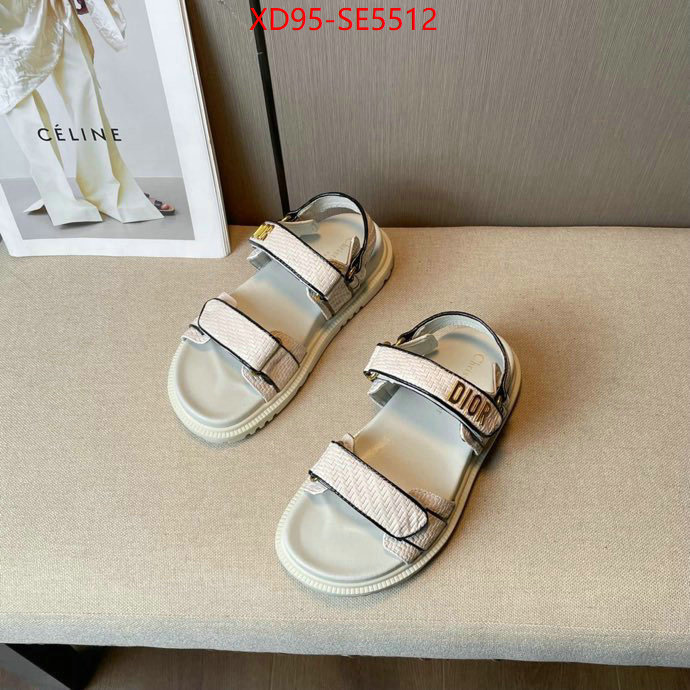 Women Shoes-Dior,mirror copy luxury ID: SE5512,$: 95USD