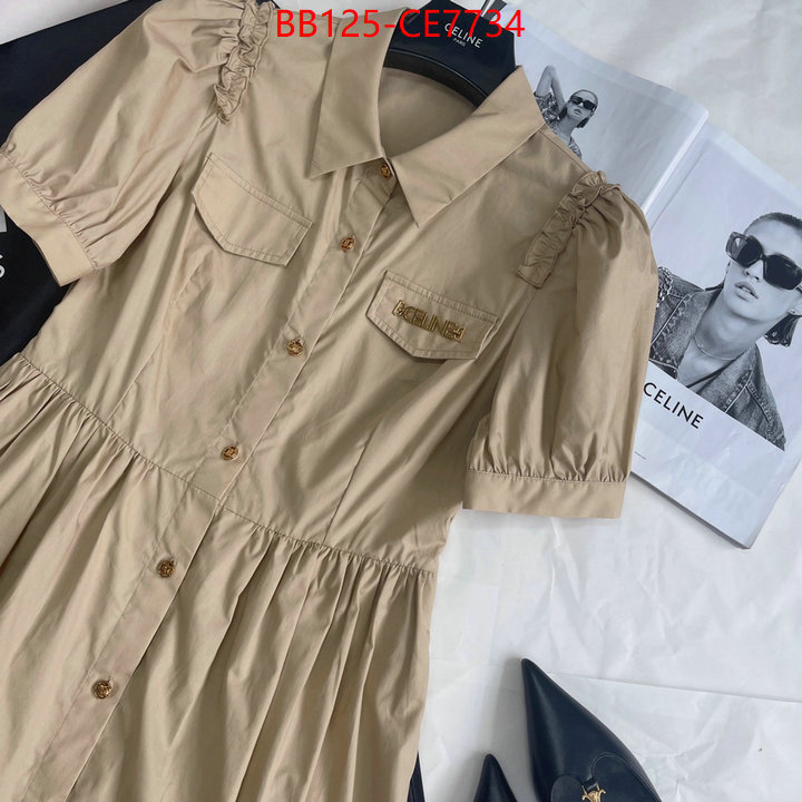 Clothing-Celine,quality replica ID: CE7734,$: 125USD