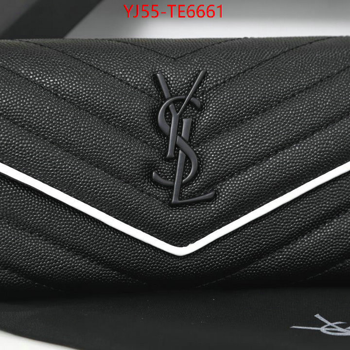 YSL Bag(4A)-Wallet-,buy aaaaa cheap ID: TE6661,$: 55USD