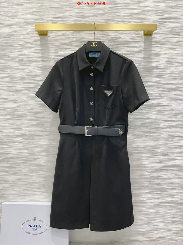 Clothing-Prada,practical and versatile replica designer ID: CE9390,$: 135USD