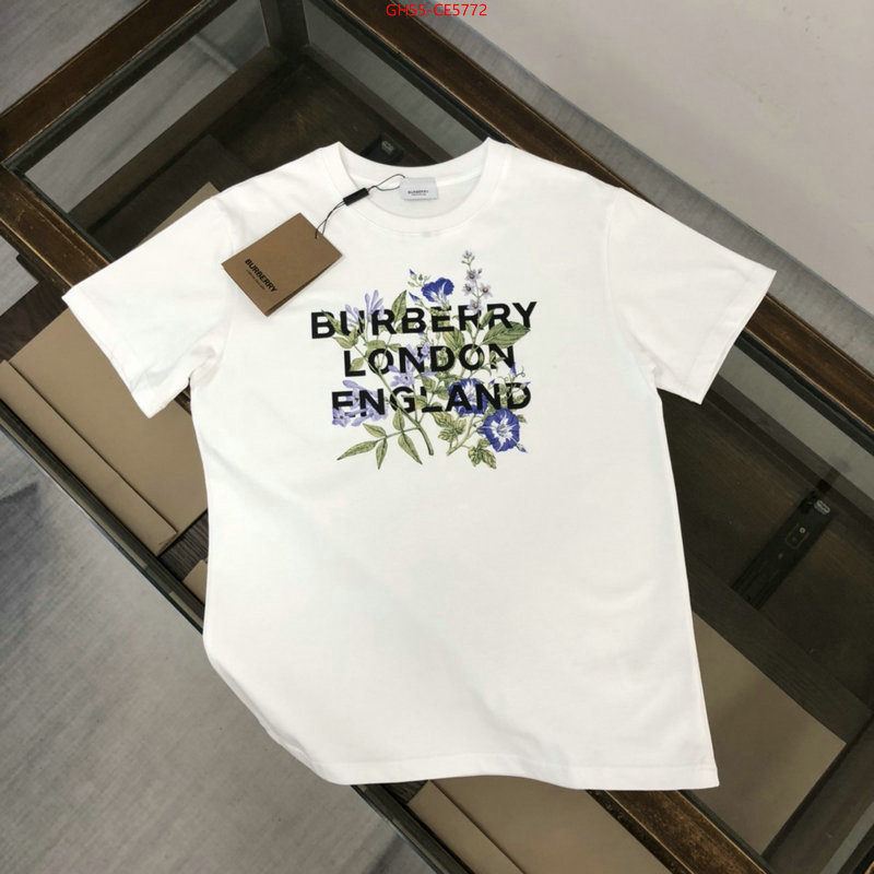 Clothing-Burberry,exclusive cheap ID: CE5772,$: 55USD