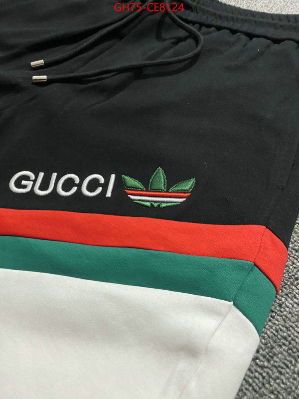 Clothing-Gucci,how to buy replcia ID: CE8124,$: 75USD