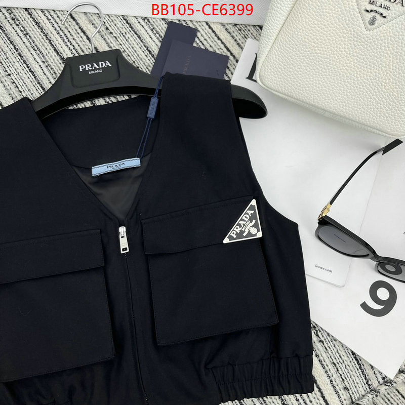 Clothing-Prada,best quality replica ID: CE6399,$: 105USD