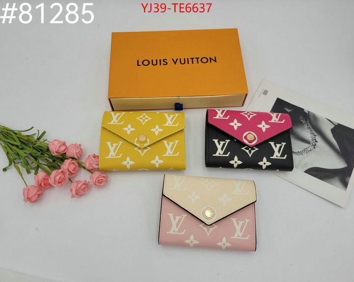 LV Bags(4A)-Wallet,sell online luxury designer ID: TE6637,$: 39USD