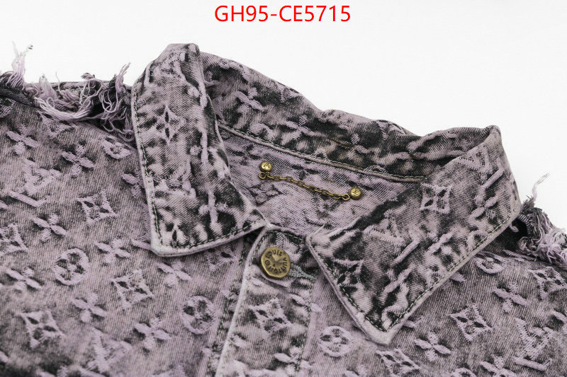 Clothing-LV,cheap replica ID: CE5715,$: 95USD