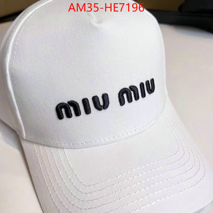 Cap (Hat)-Miu Miu,cheap high quality replica ID: HE7196,$: 35USD