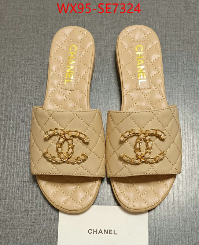 Women Shoes-Chanel,sell high quality ID: SE7324,$: 95USD