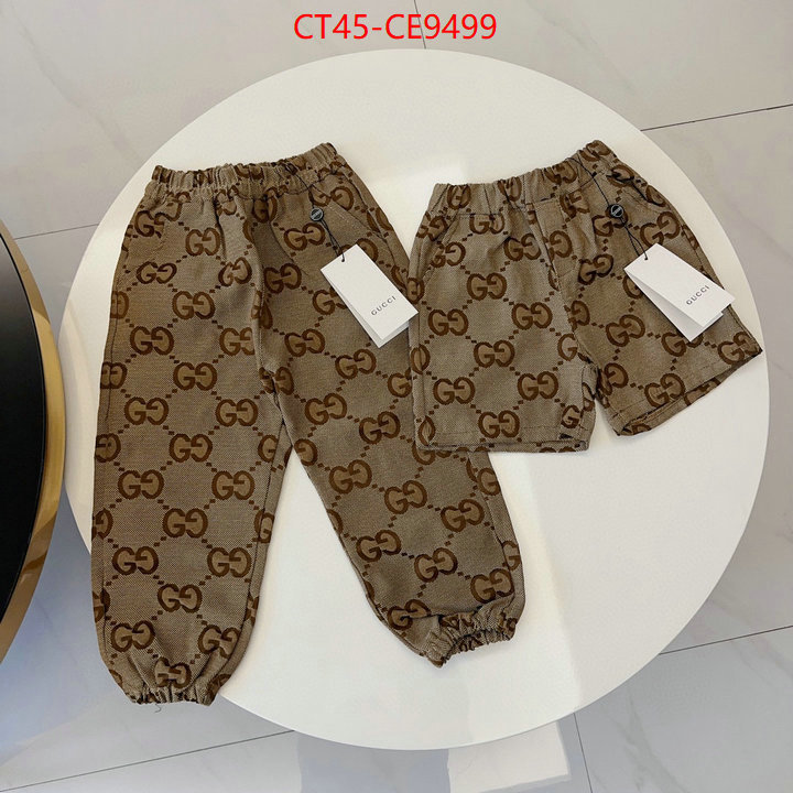 Kids clothing-Gucci,counter quality ID: CE9499,$: 45USD