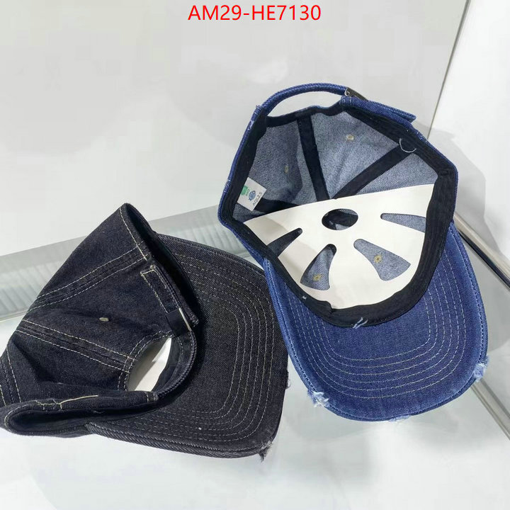 Cap (Hat)-Balenciaga,replica shop ID: HE7130,$: 29USD