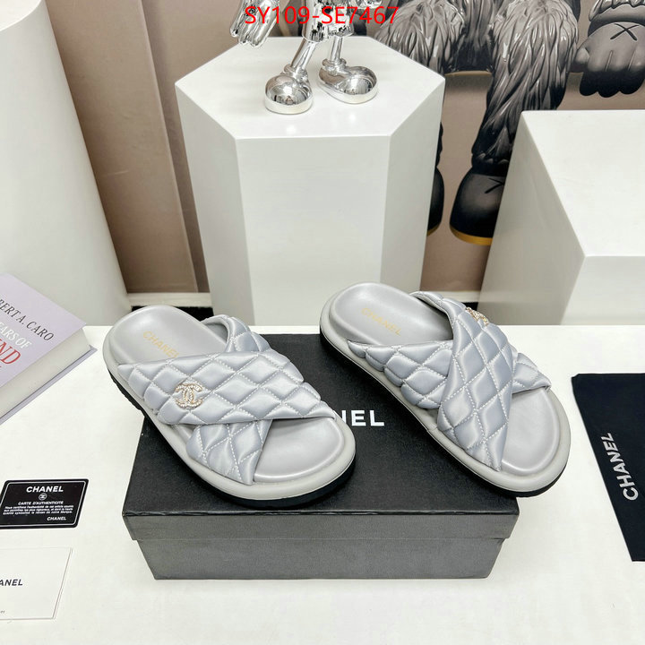 Women Shoes-Chanel,where quality designer replica ID: SE7467,$: 109USD