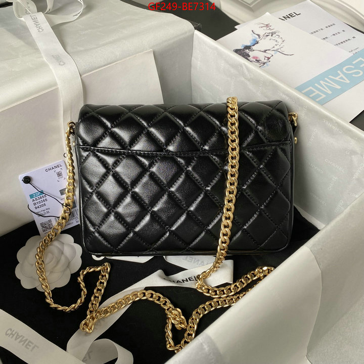 Chanel Bags(TOP)-Diagonal-,the best ID: BE7314,$: 249USD