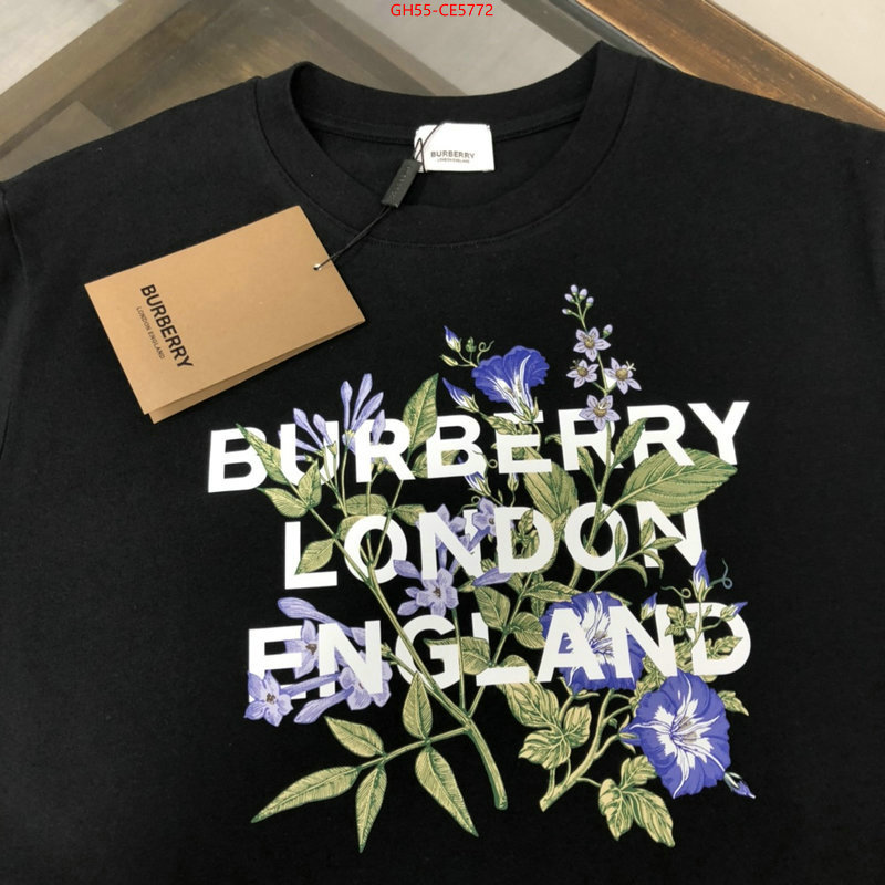 Clothing-Burberry,exclusive cheap ID: CE5772,$: 55USD