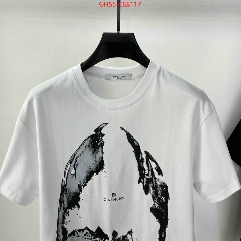 Clothing-Givenchy,2023 replica ID: CE8117,$: 55USD