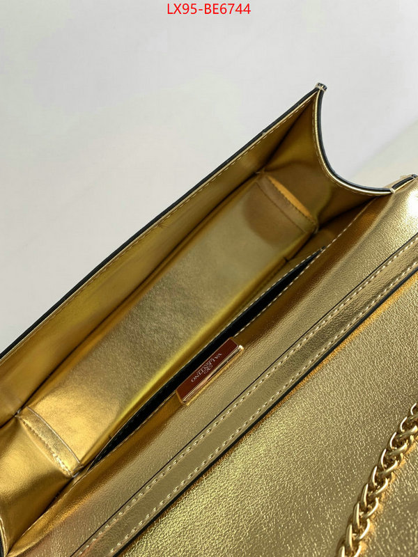 Valentino Bags(4A)-LOC-V Logo ,best luxury replica ID: BE6744,$: 95USD