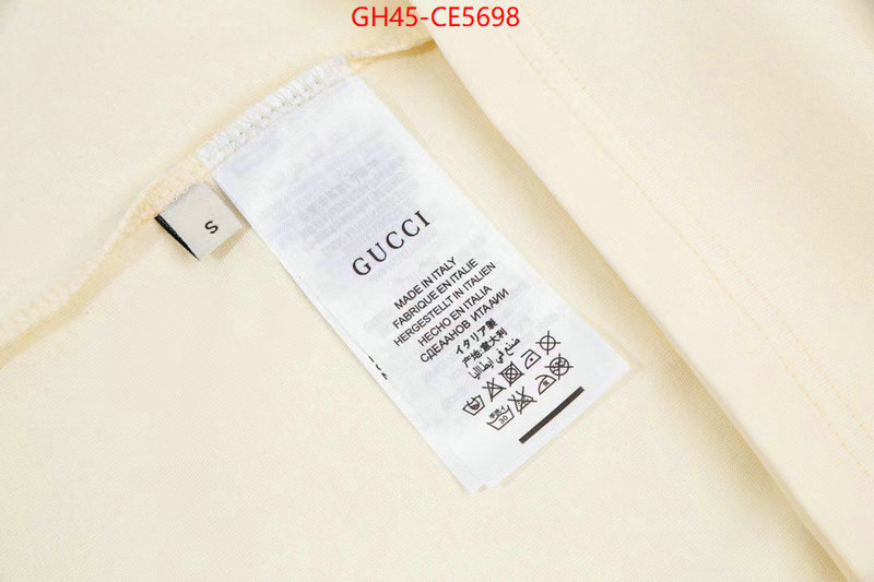 Clothing-Gucci,where can you buy a replica ID: CE5698,$: 45USD