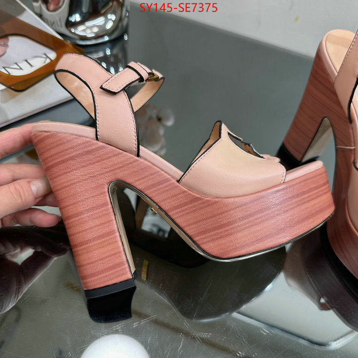 Women Shoes-Gucci,aaaaa replica designer ID: SE7375,$: 145USD