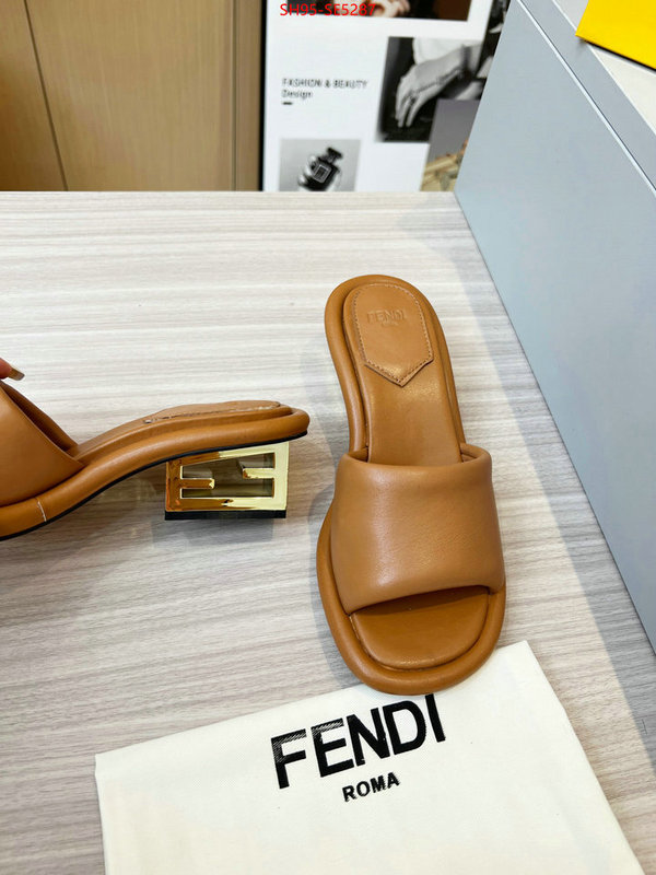 Women Shoes-Fendi,high quality happy copy ID: SE5287,