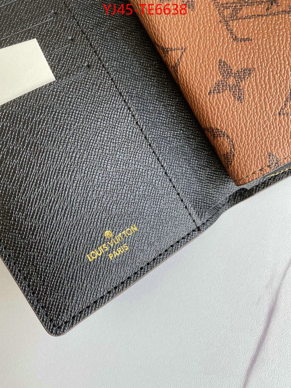 LV Bags(4A)-Wallet,best knockoff ID: TE6638,$: 45USD