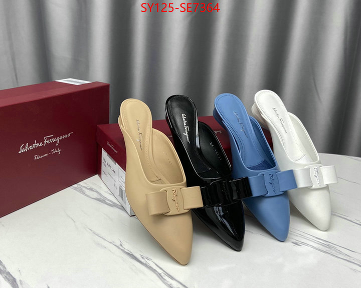 Women Shoes-Ferragamo,how to find designer replica ID: SE7364,$: 125USD