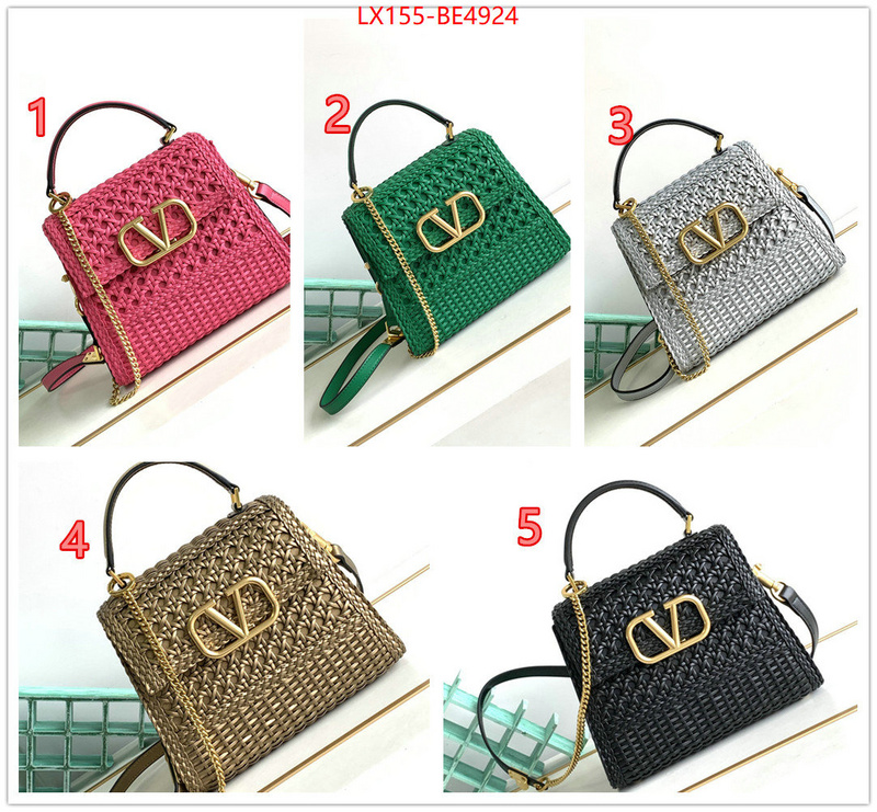 Valentino Bags(4A)-Diagonal-,where could you find a great quality designer ID: BE4924,$: 155USD