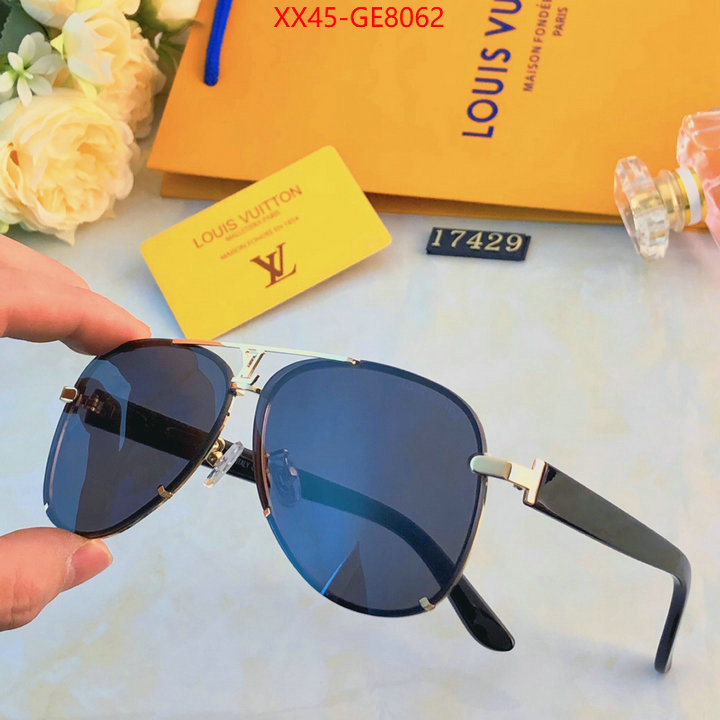 Glasses-LV,top quality designer replica ID: GE8062,$: 45USD