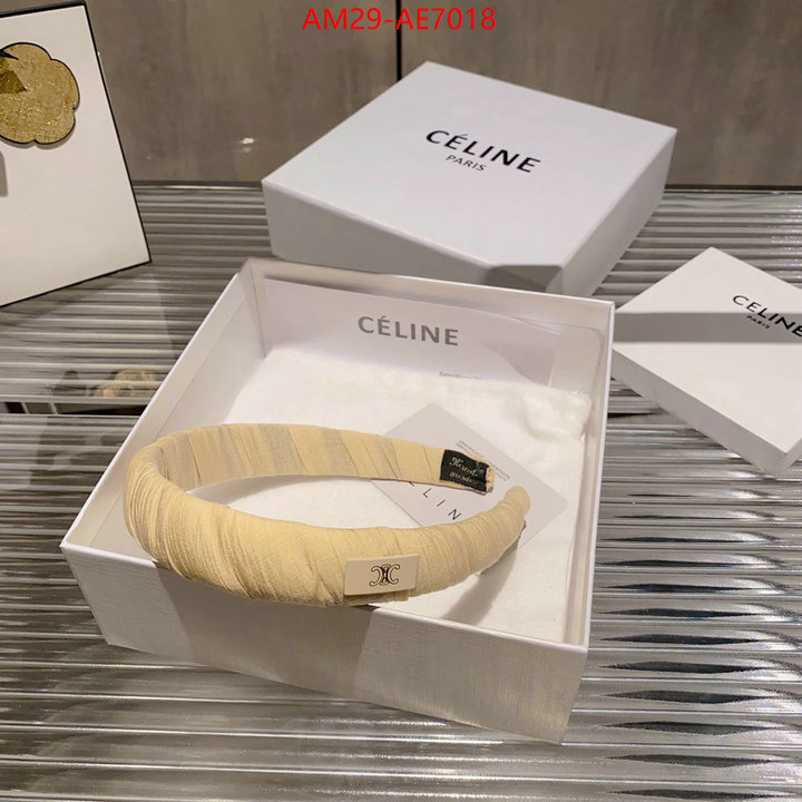 Hair band-Celine,how can i find replica ID: AE7018,$: 29USD