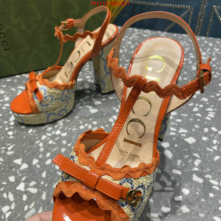 Women Shoes-Gucci,replica ID: SE5221,$: 119USD