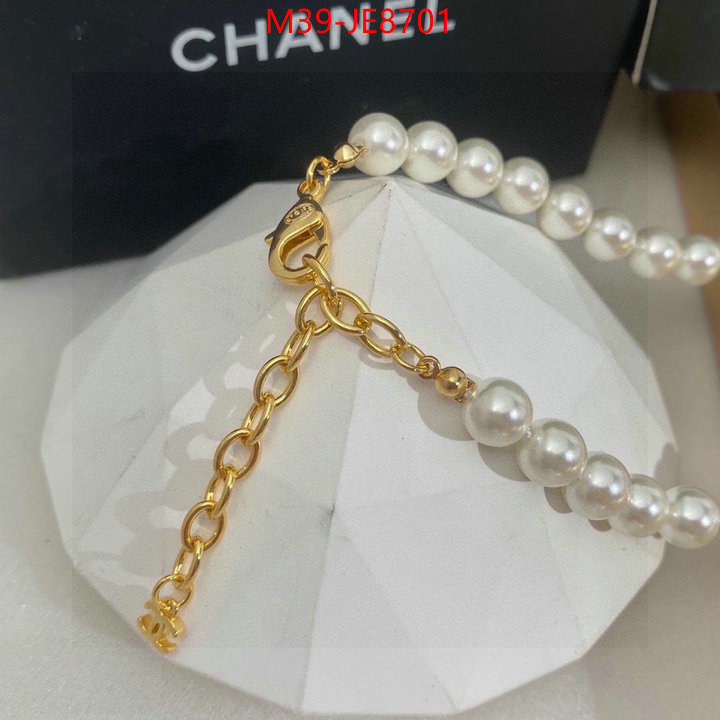 Jewelry-Chanel,counter quality ID: JE8701,$: 39USD