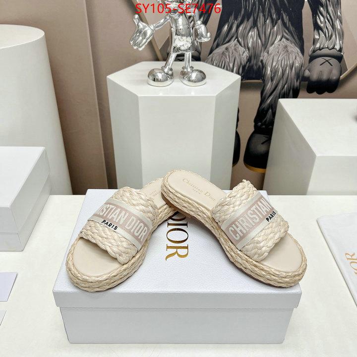 Women Shoes-Dior,replica aaaaa+ designer ID: SE7476,$: 105USD