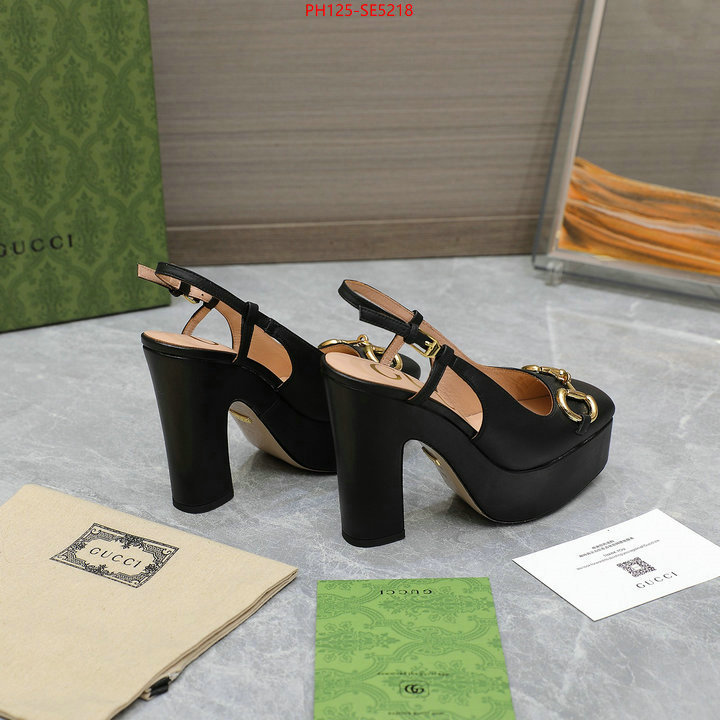 Women Shoes-Gucci,fashion replica ID: SE5218,$: 125USD