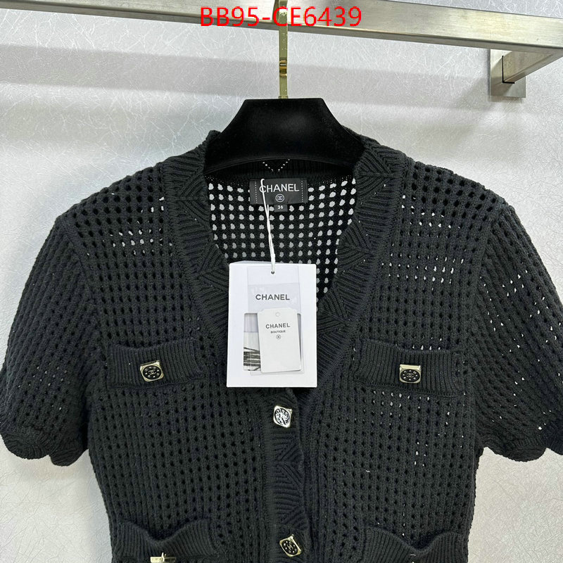 Clothing-Chanel,where can i find ID: CE6439,$: 95USD