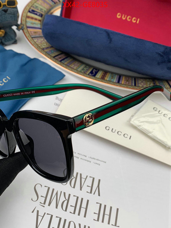 Glasses-Gucci,replica wholesale ID: GE8035,$: 42USD