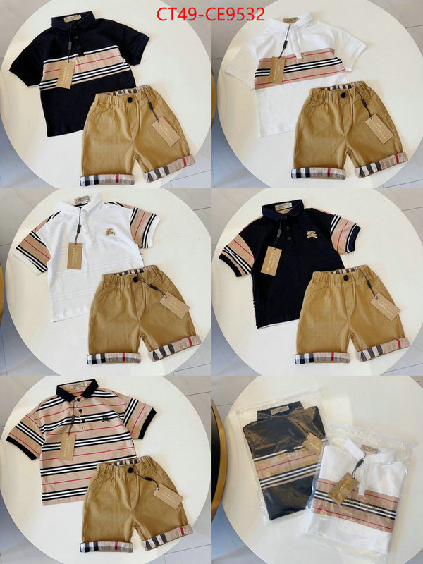 Kids clothing-Burberry,where to buy fakes ID: CE9532,$: 49USD