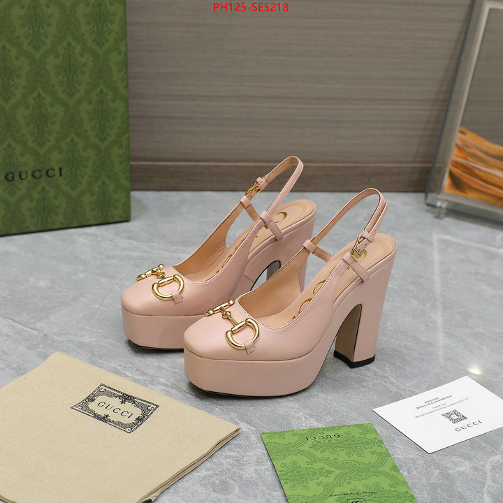 Women Shoes-Gucci,fashion replica ID: SE5218,$: 125USD