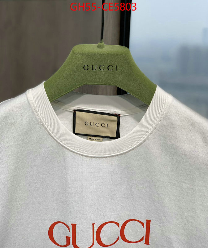 Clothing-Gucci,what is a 1:1 replica ID: CE5803,$: 55USD