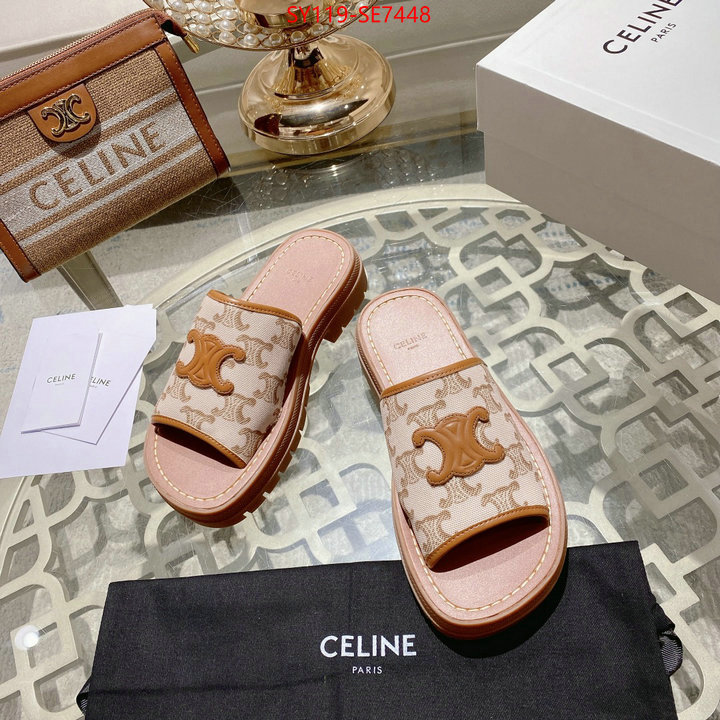 Women Shoes-CELINE,unsurpassed quality ID: SE7448,$: 119USD