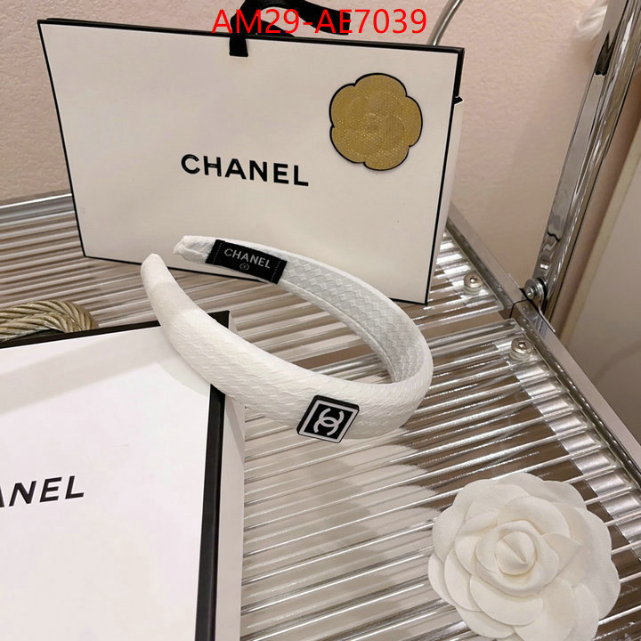 Hair band-Chanel,cheap replica ID: AE7039,$: 29USD